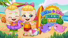 Mike And Mia Beach Day