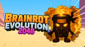Brainrot Evolution: 2048 Merge Fight