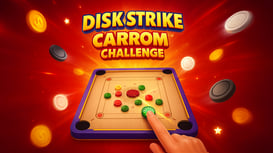 Disk Strike: Carrom Challenge